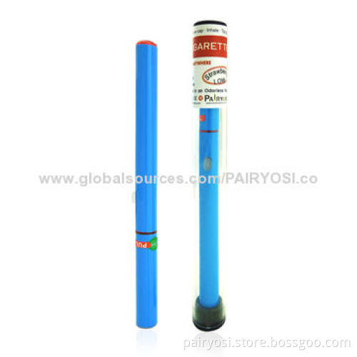 Ecig mod, manual switch, disposable, 500 puffs, tube packing with display box